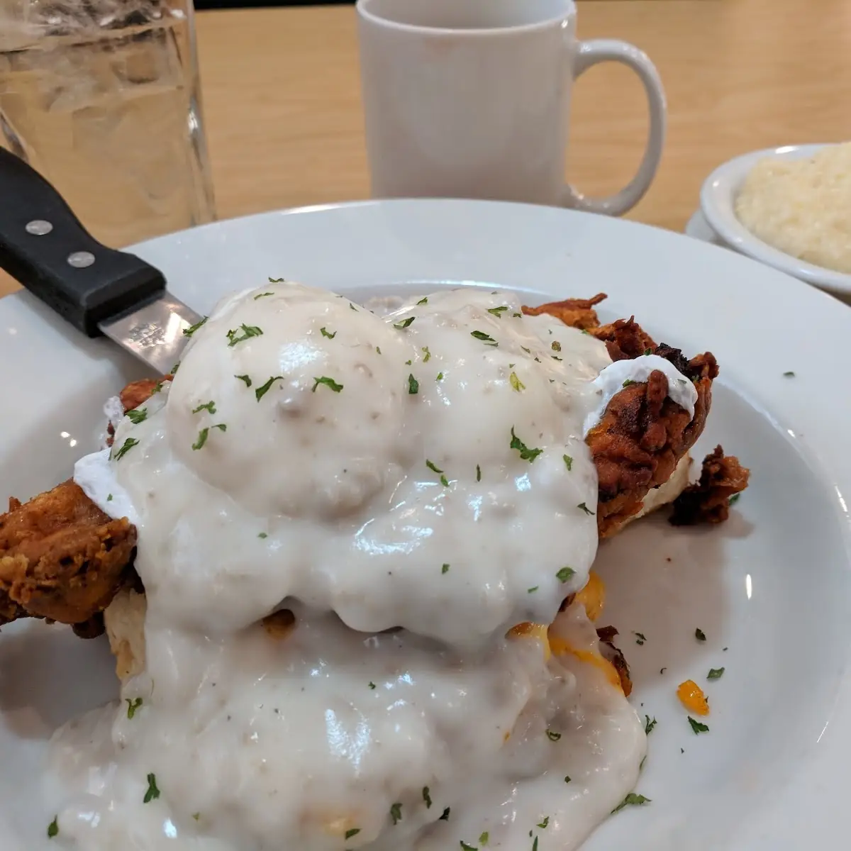 Chicken Fried Steak & Eggs