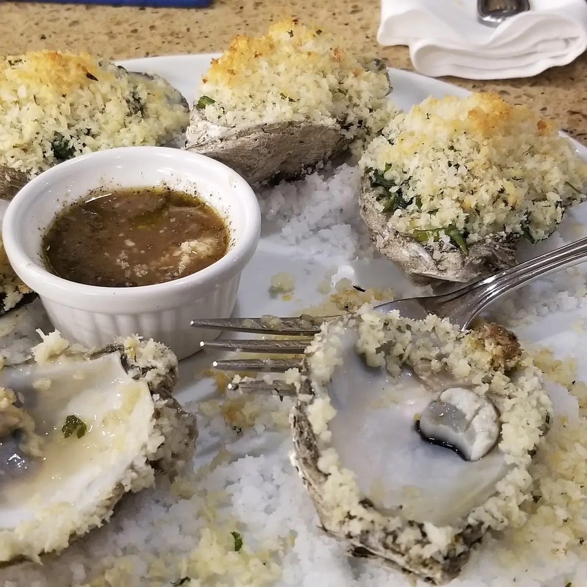 Oysters Rockefeller