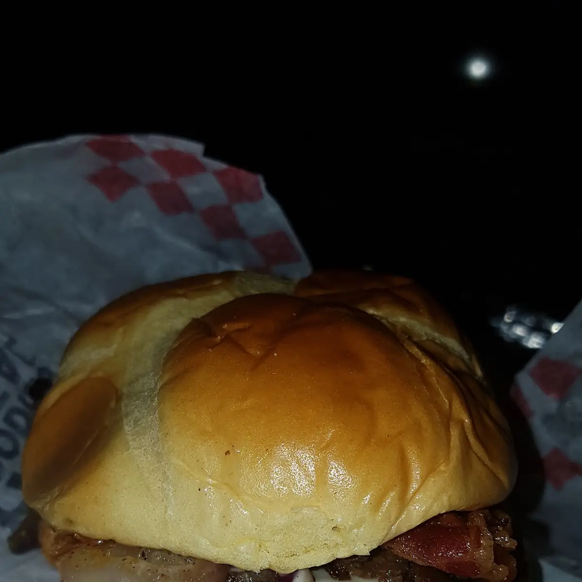 French Onion Bacon Cheeseburger