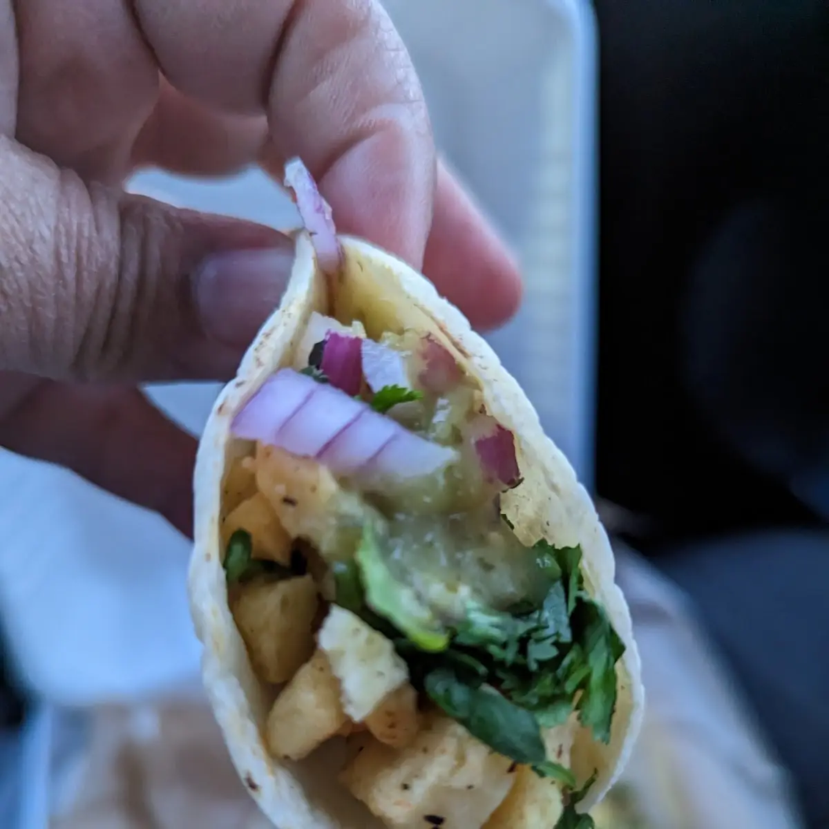 Just Egg Tacos