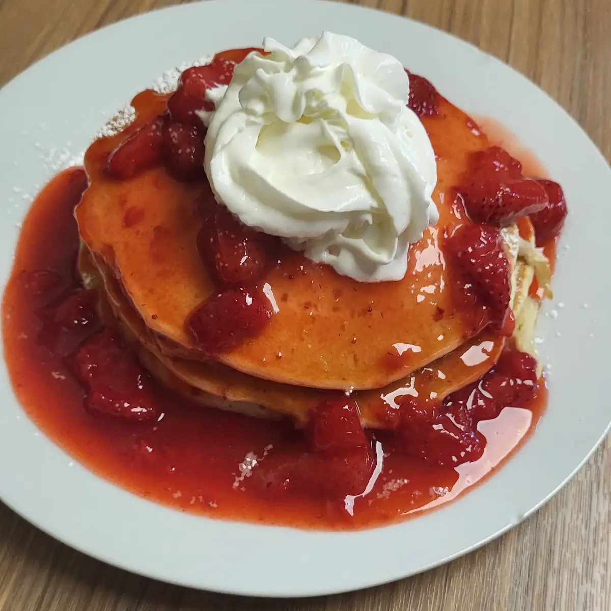Strawberry Pancakes 4
