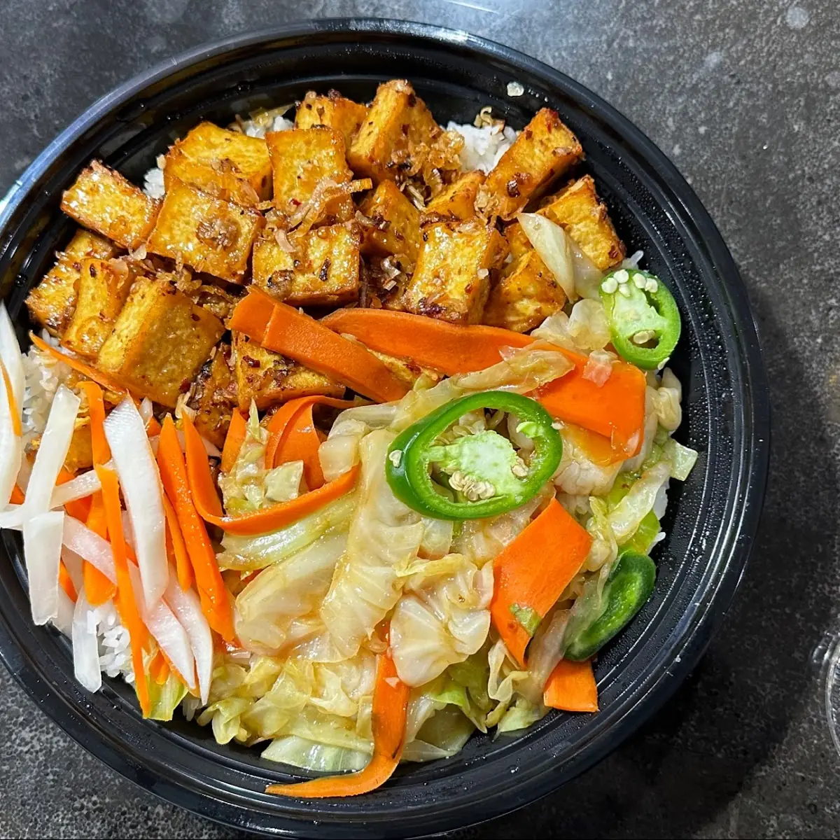 Tofu Vermicelli Bowl