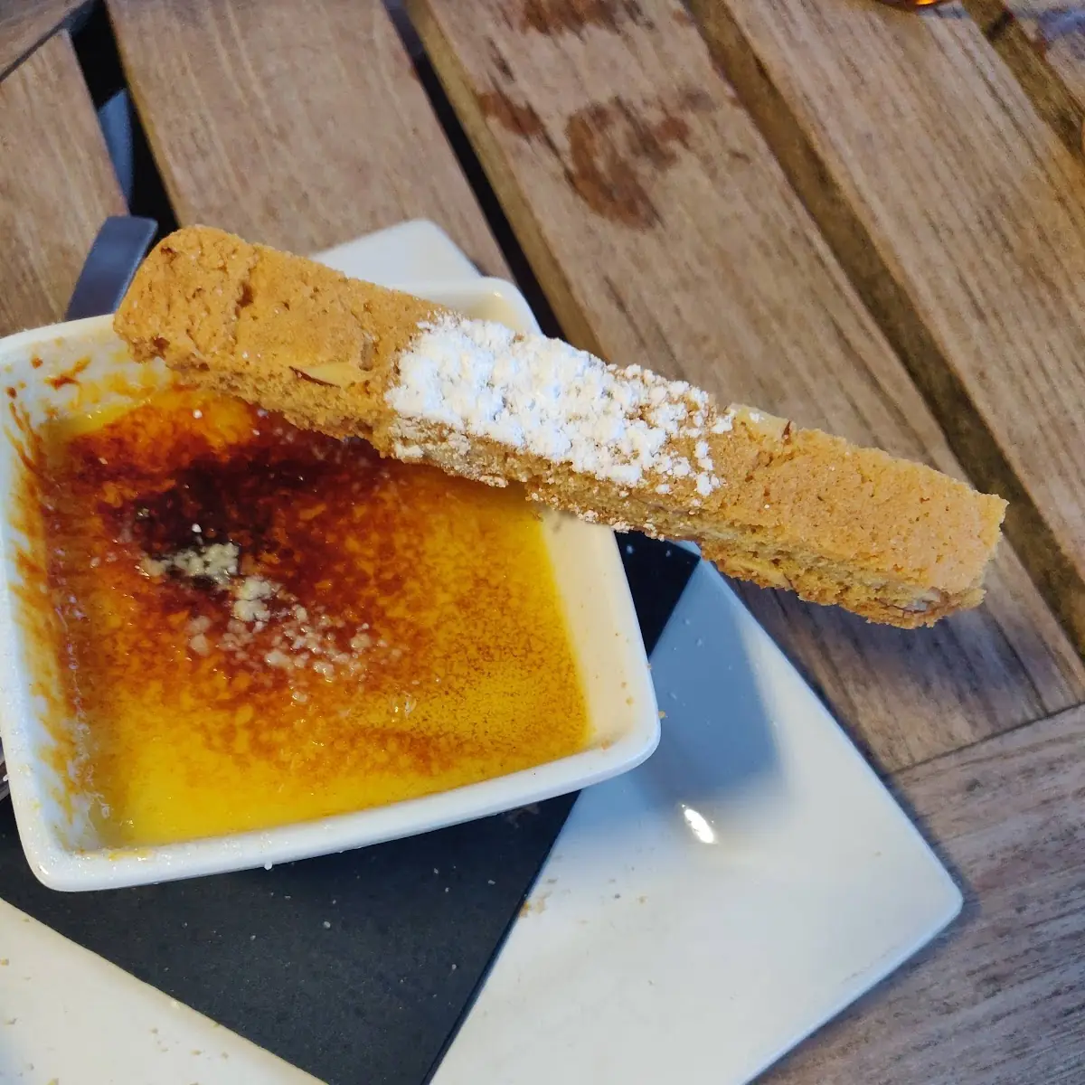 White Chocolate Crème Brulee