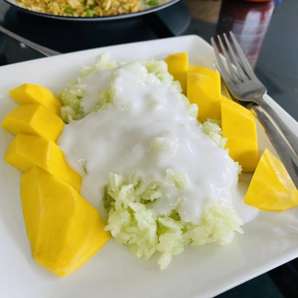 Sweet Sticky Rice with Mango