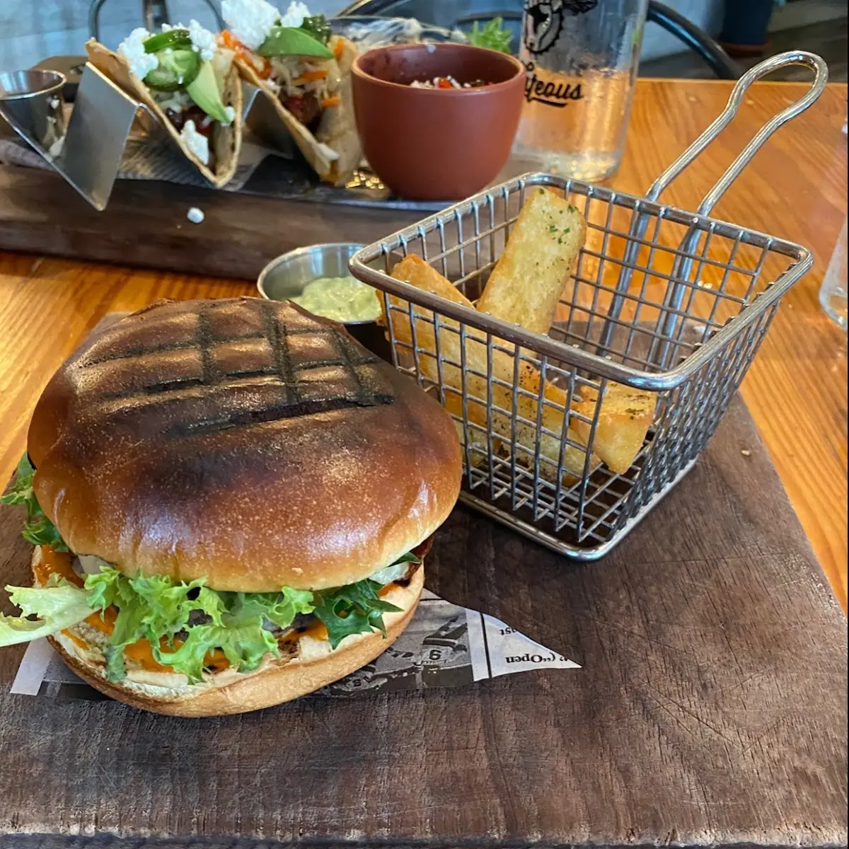 Hemp Seed Black Bean Burger