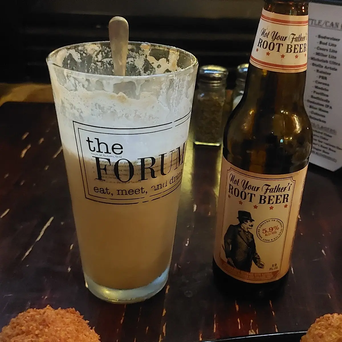 Not Your Father's Root Beer Float