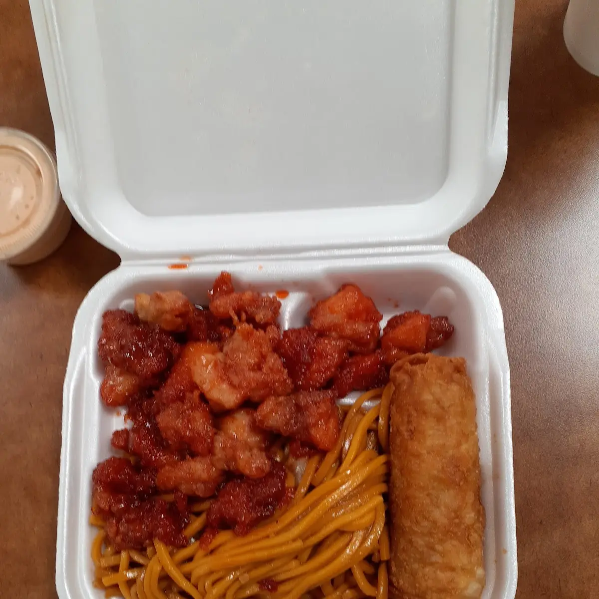 Honey Chicken Lo Mein