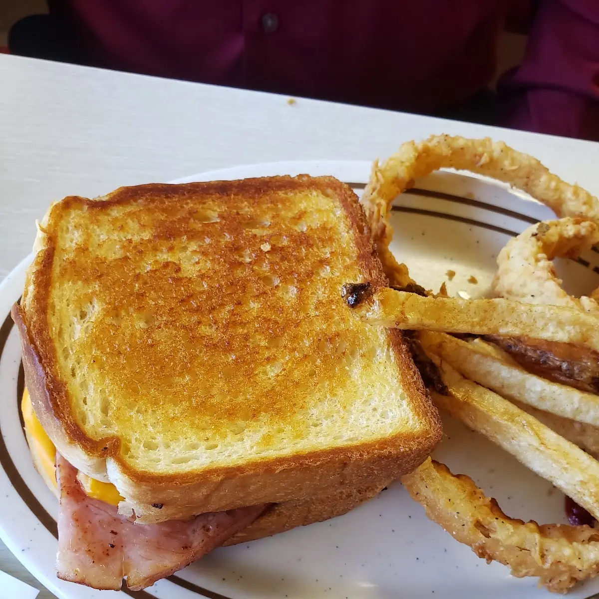 Grill Cheese and French Fries