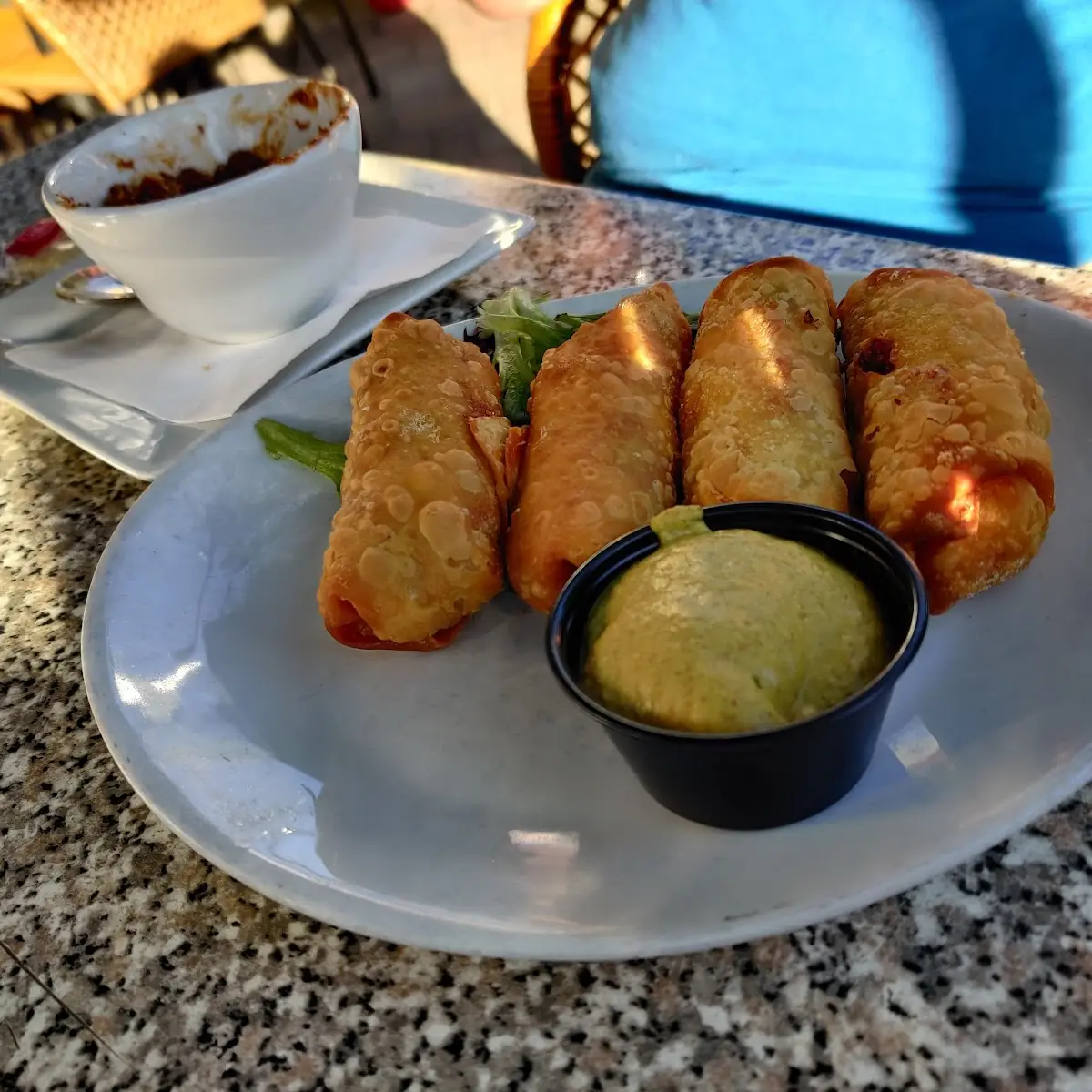 Reuben Spring Rolls