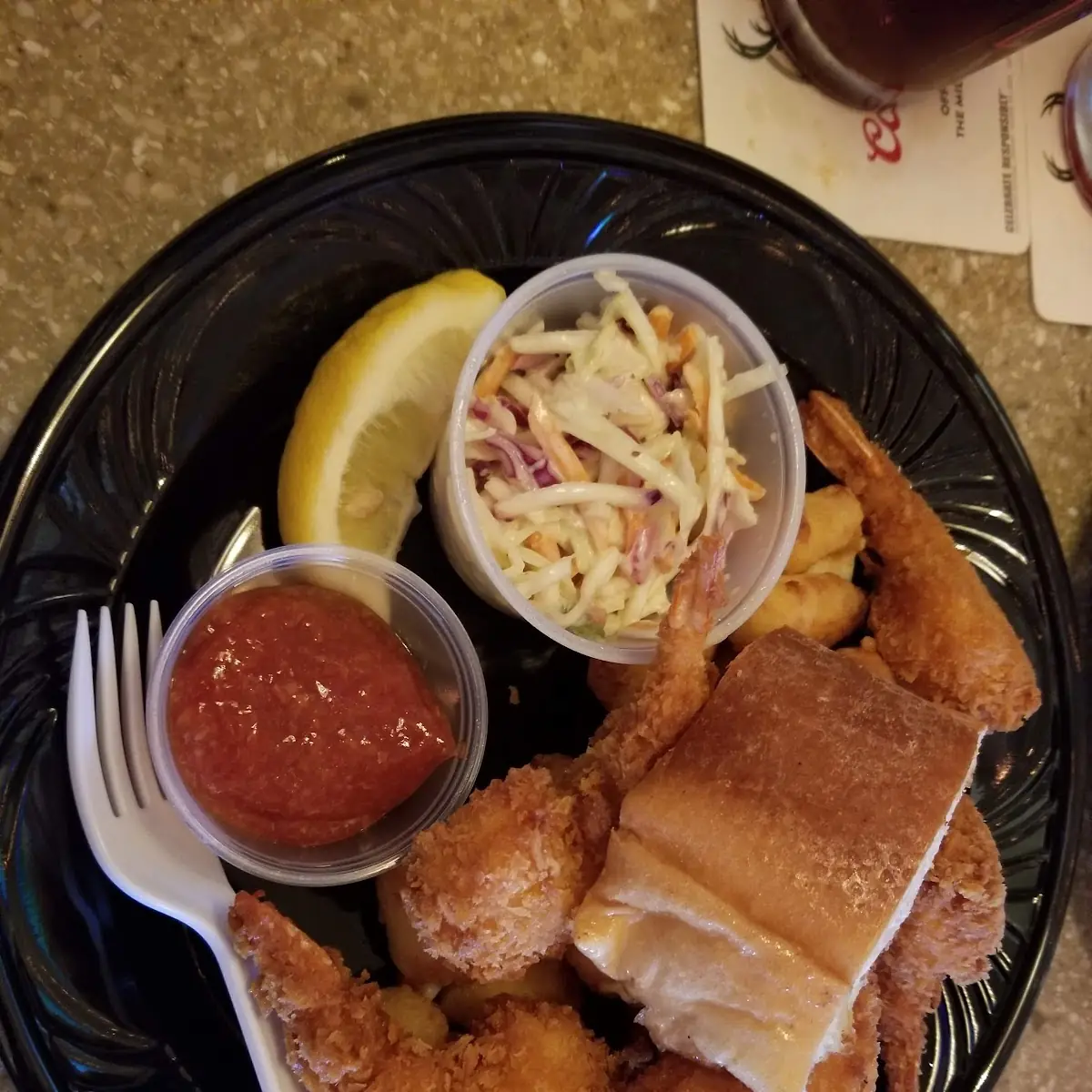 Shrimp and Sweet Potato Fries
