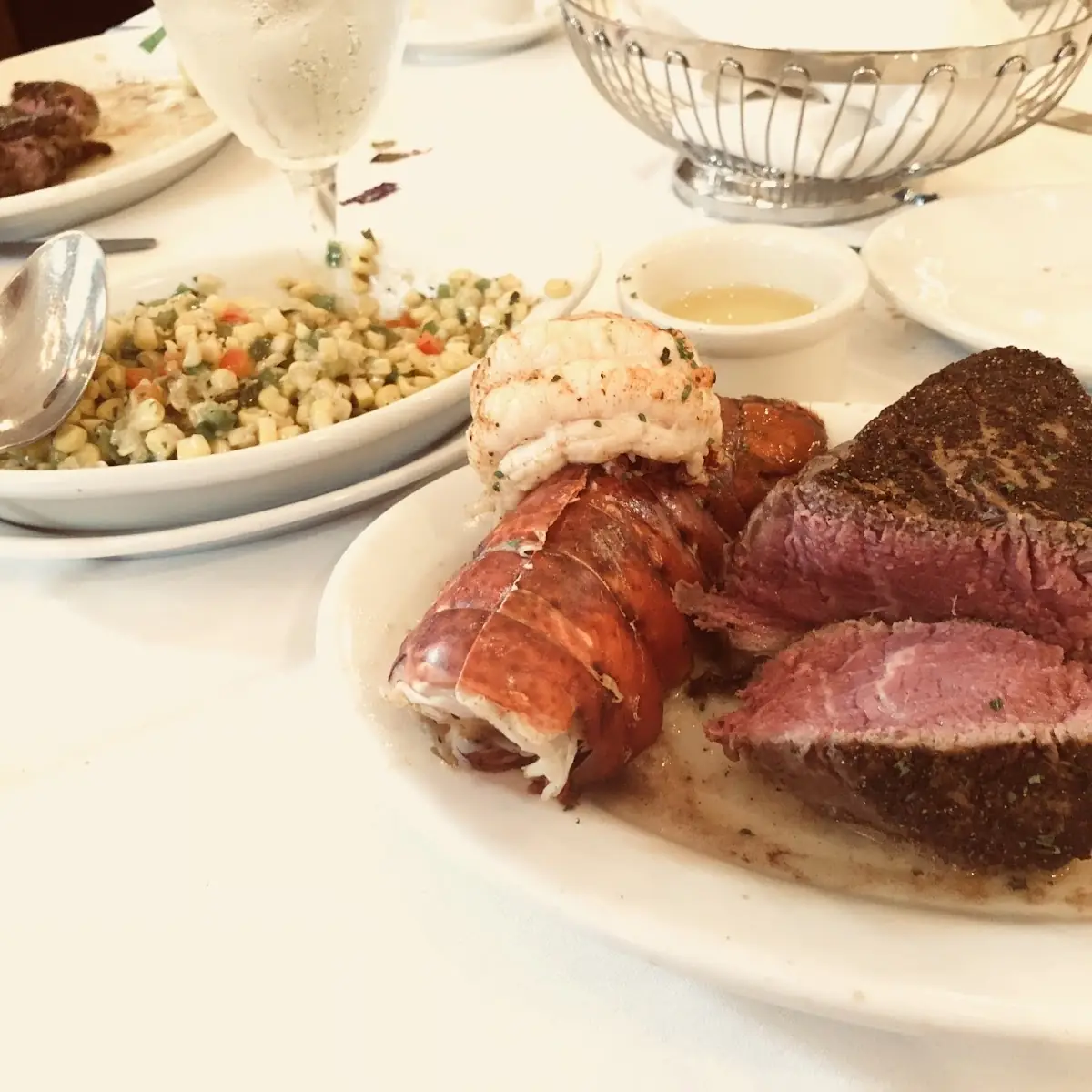 Filet Mignon and Lobster