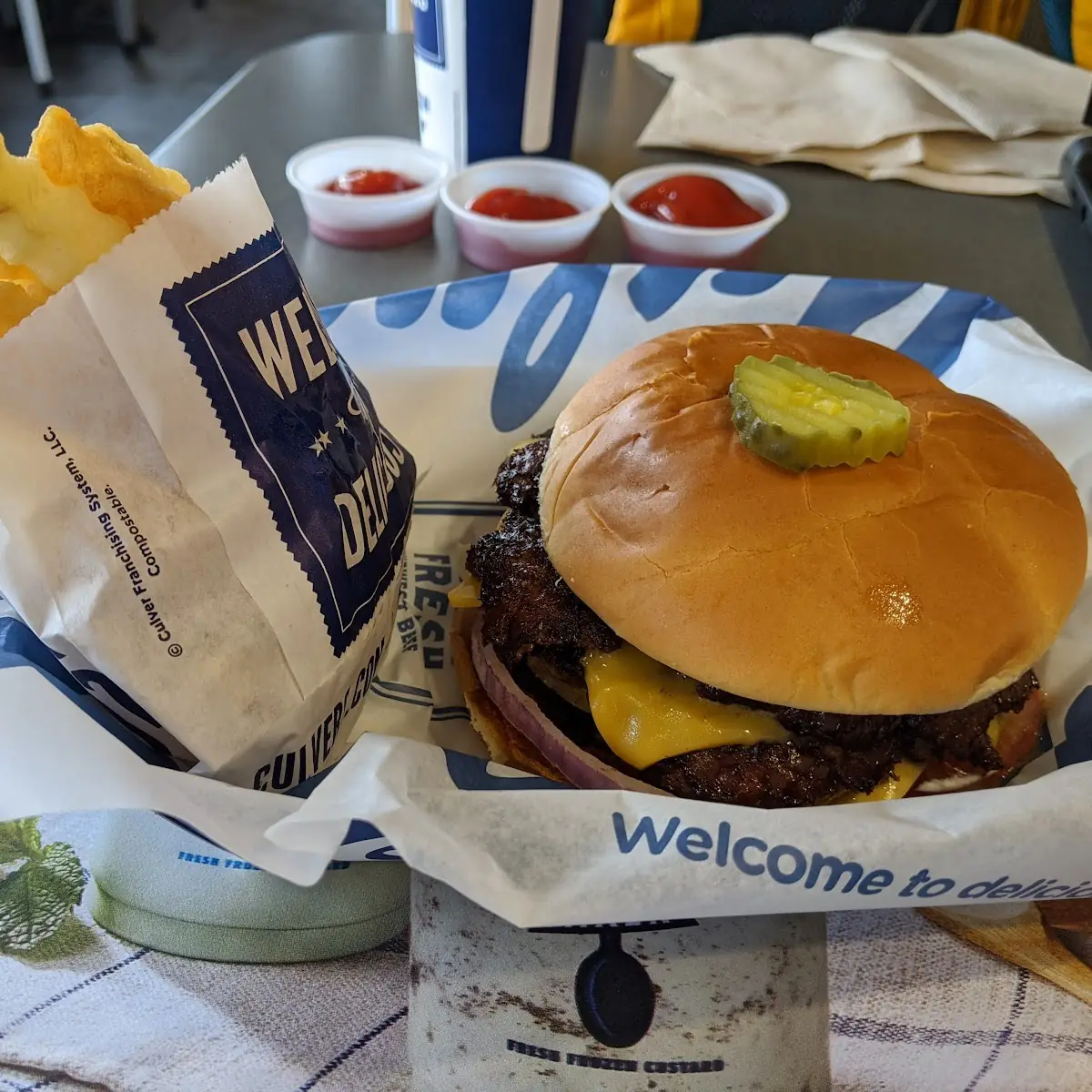 Double Bacon Cheeseburger Deluxe