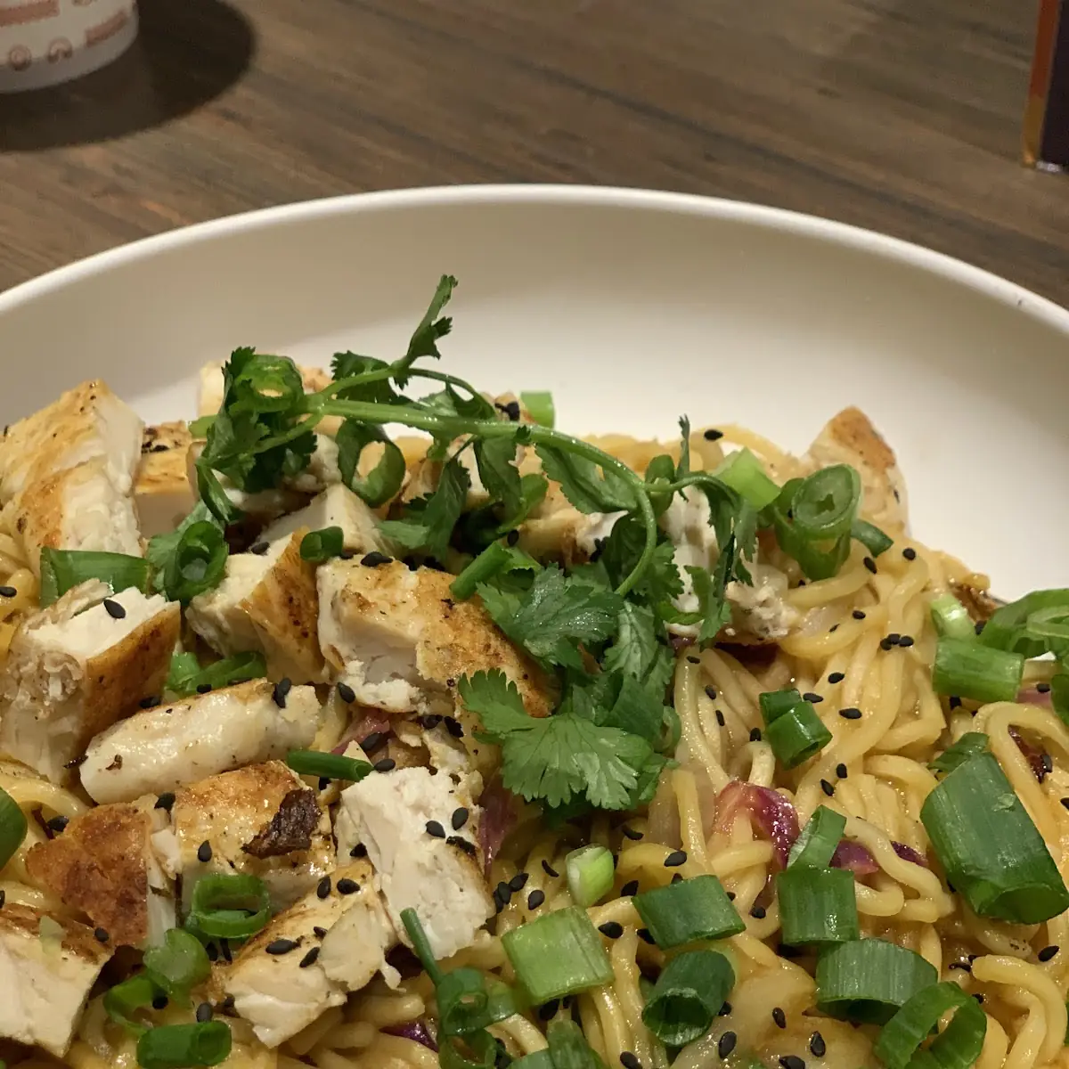 Orange Chicken Lo Mein