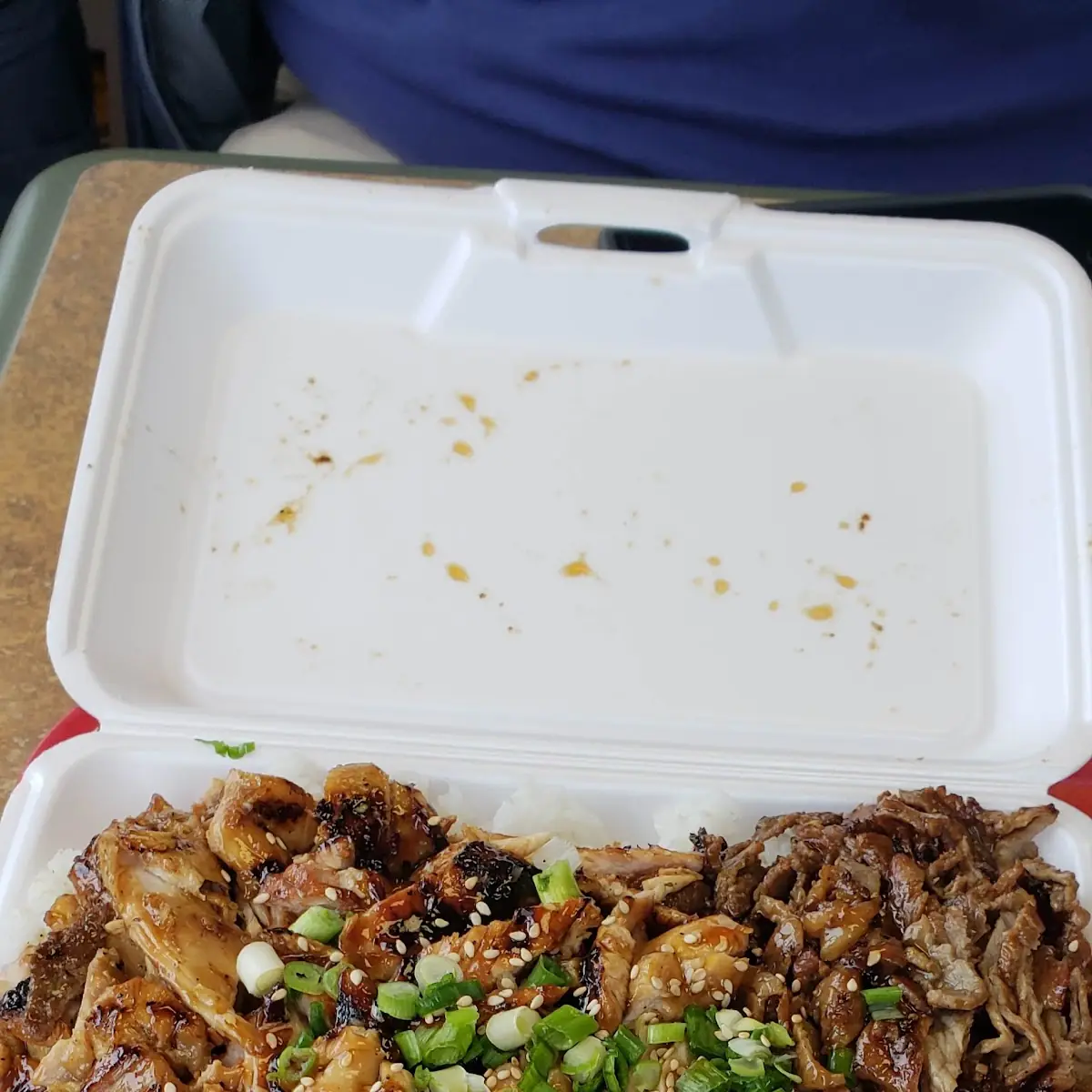 Teriyaki Chicken and Shrimp