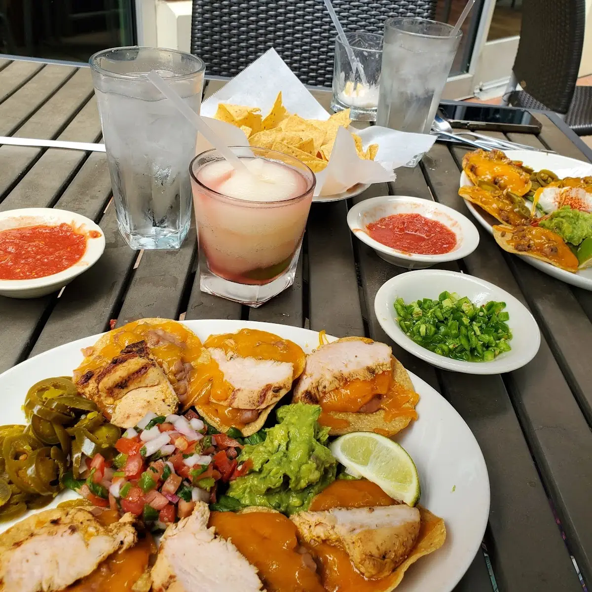 Chicken Nachos Al Carbon