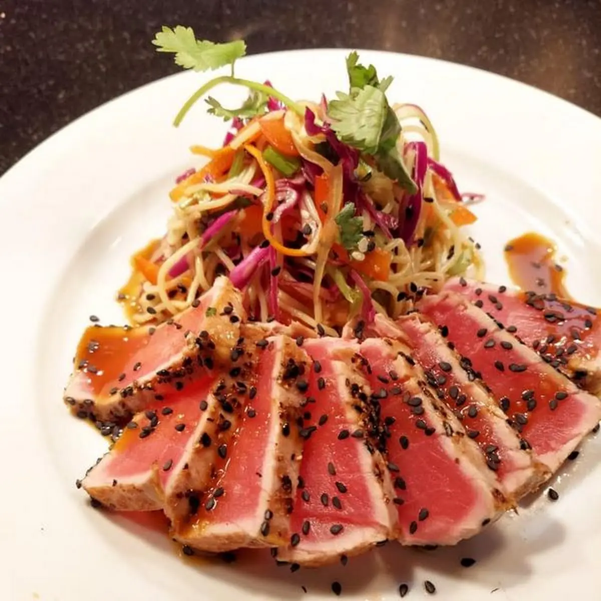 Seared Sesame Crusted Ahi Tuna