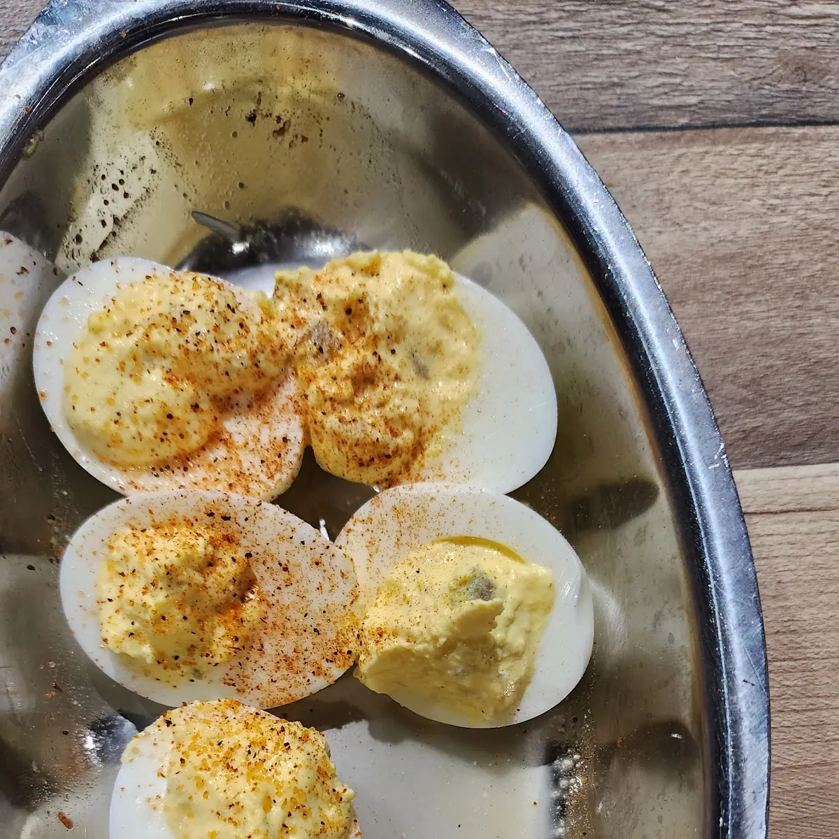 Cajun Deviled Egg Tray