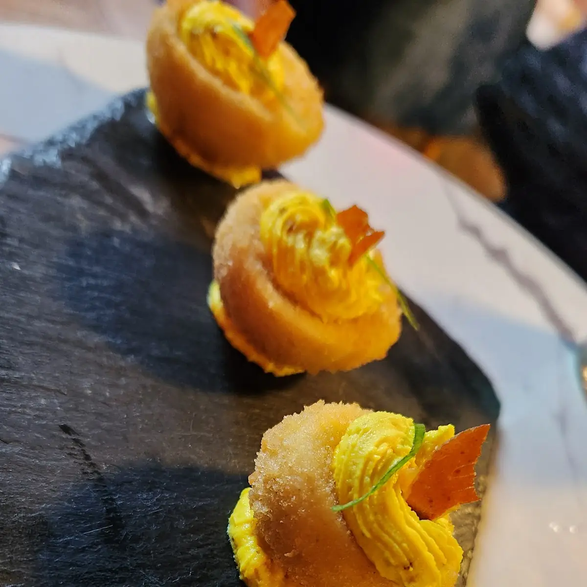 Crispy Deviled Eggs