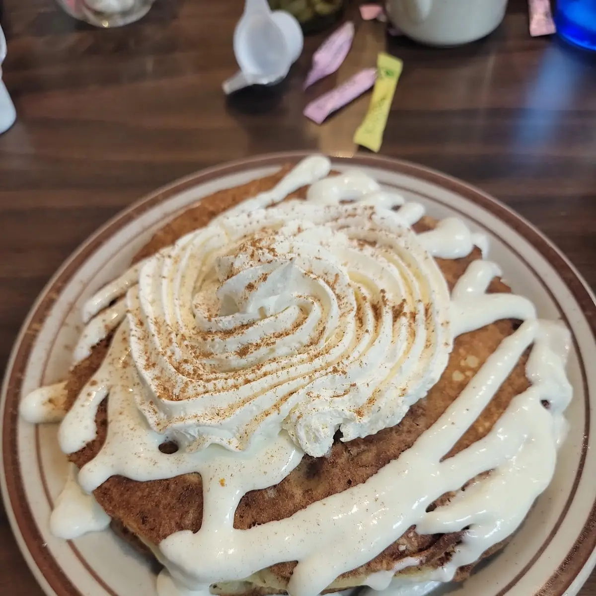 Cinnamon Swirl Pancakes