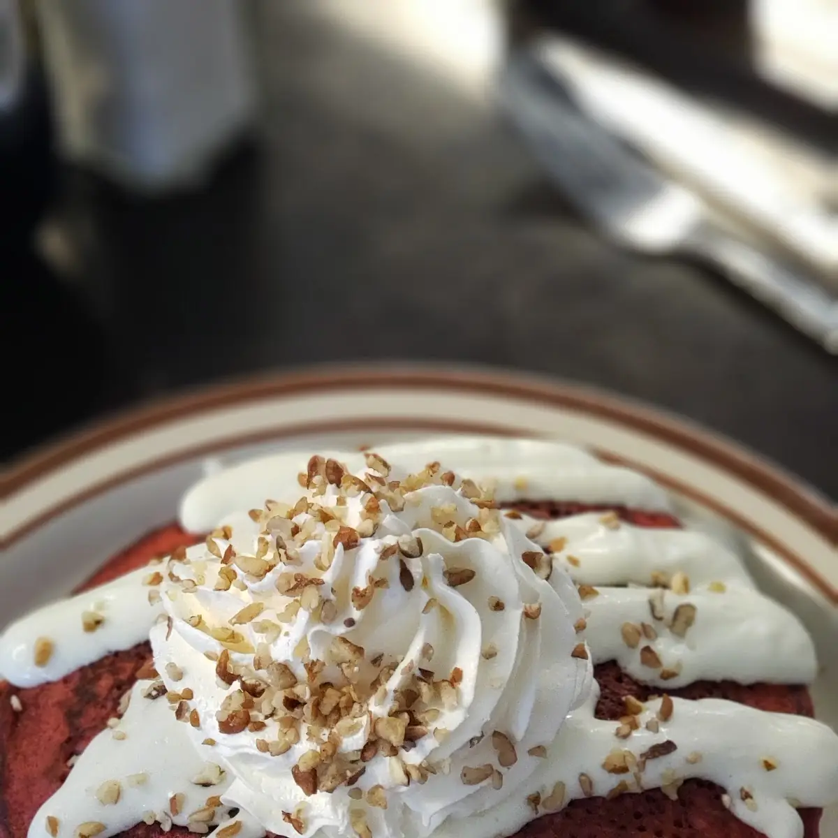 Red Velvet Pancakes