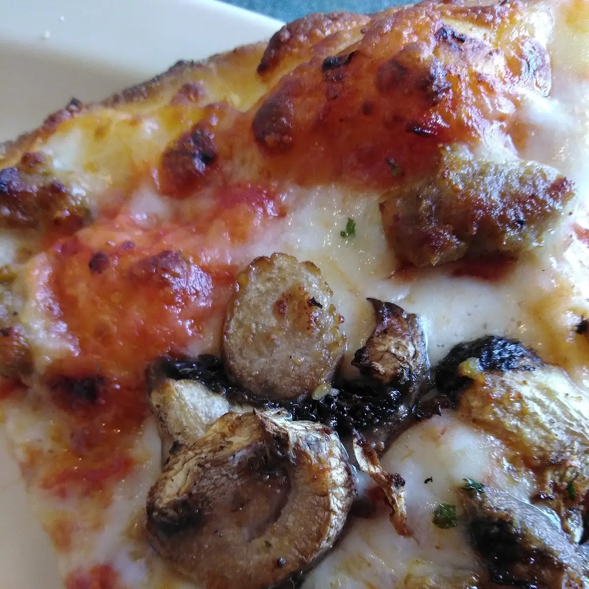 Sausage Mushroom Pizza