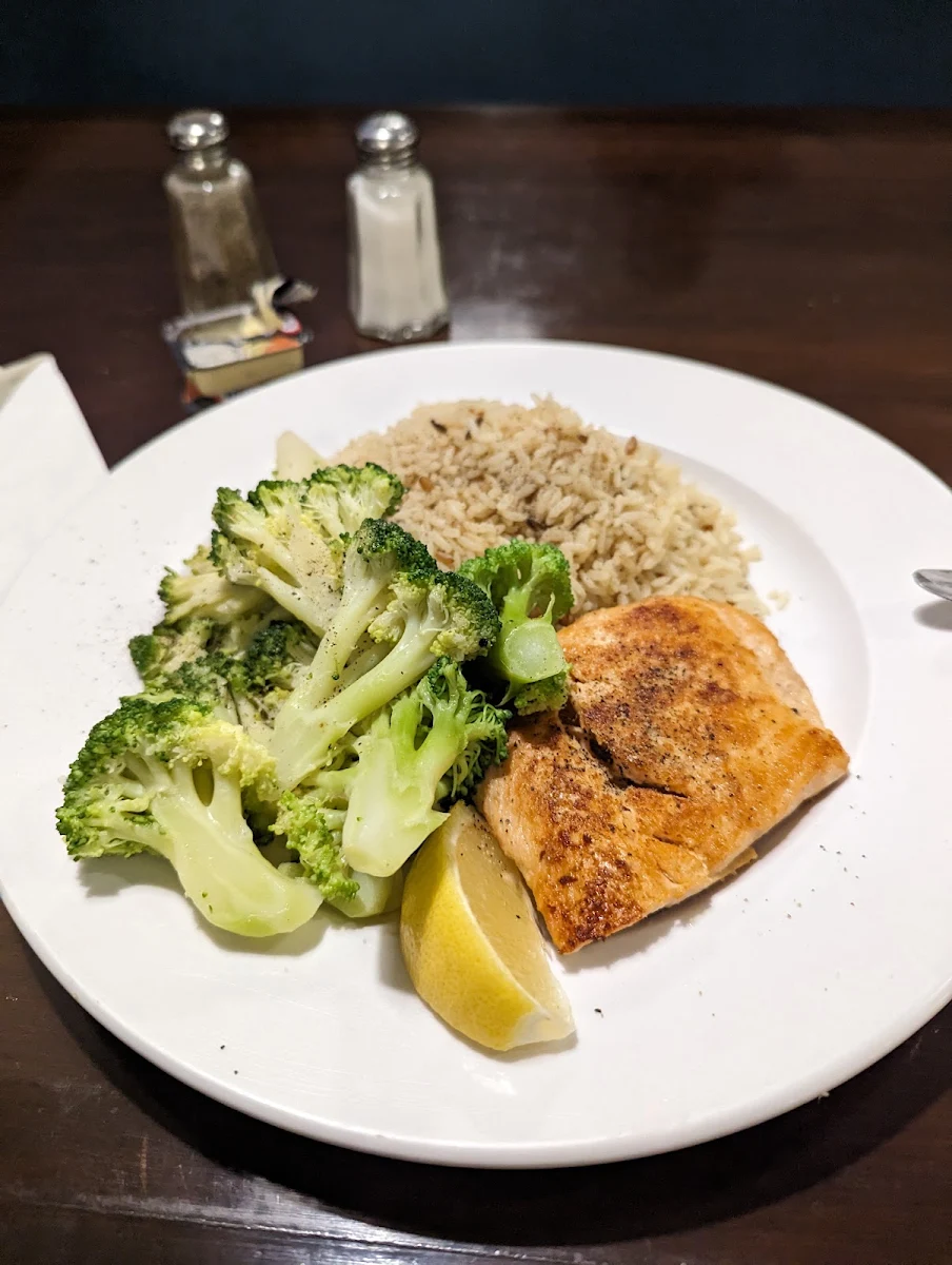 Salmon Dinner, Perkins American Food Co.