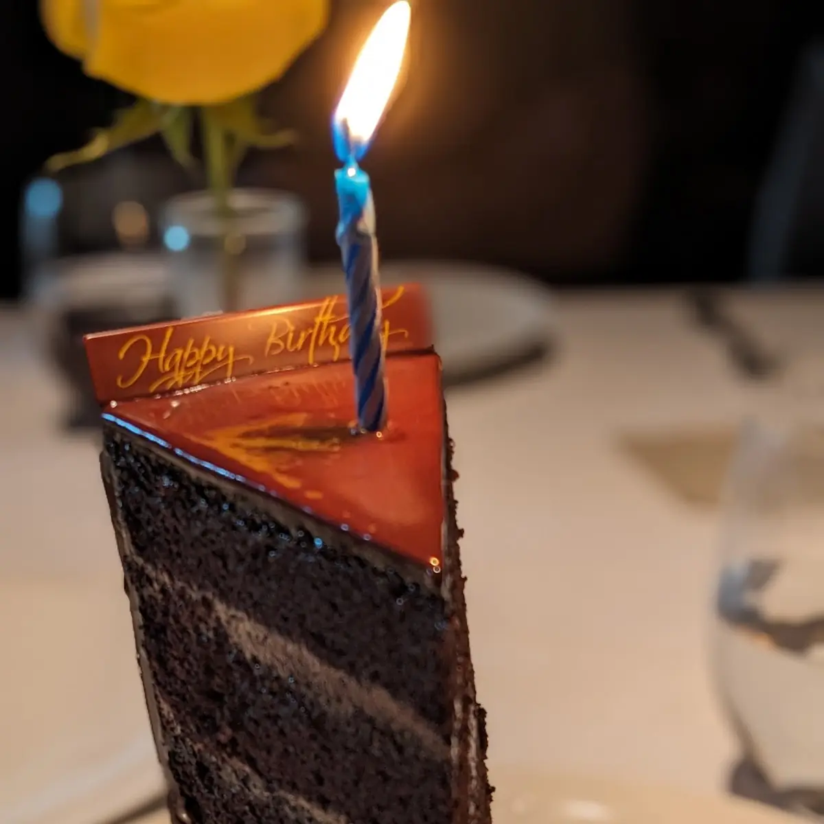Three Layer Chocolate Cake Dessert
