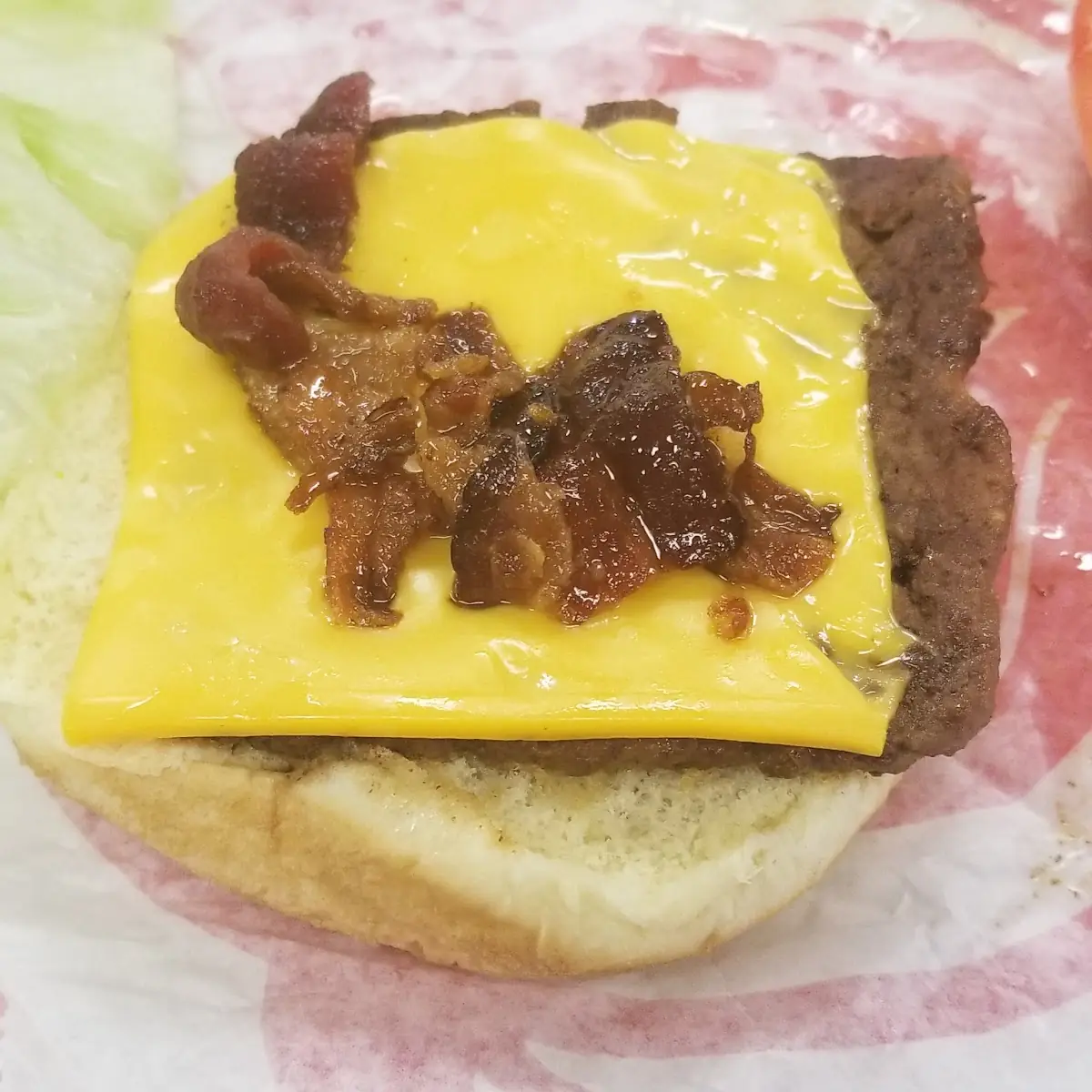 Jr Bacon Cheeseburger