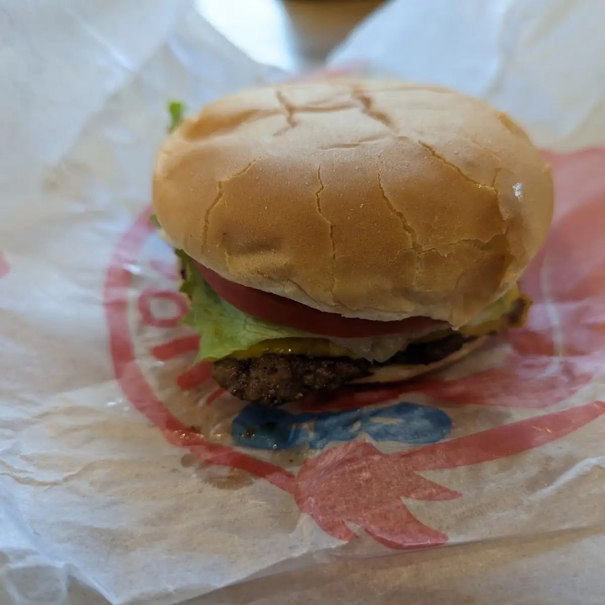 Jr Cheeseburger Deluxe