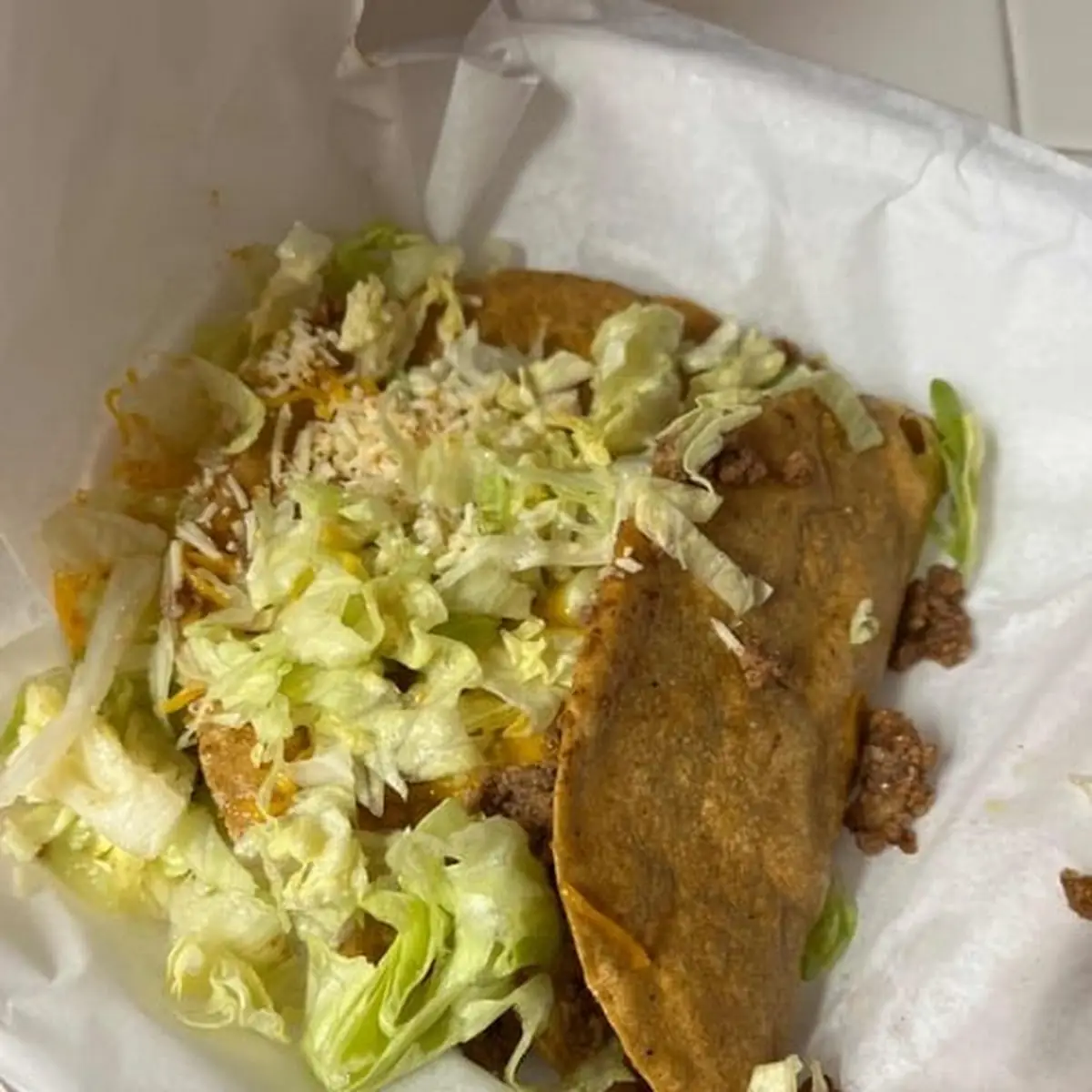 Green Chili Hard Taco