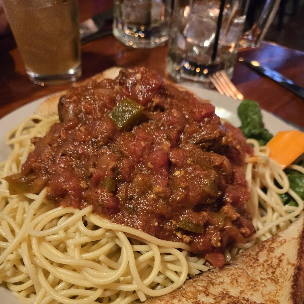Italian Spaghetti with Italian Sausage