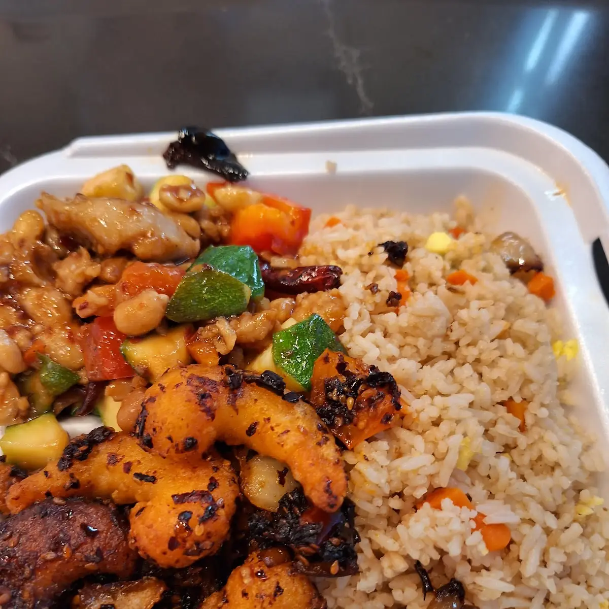 Shrimp Fried Rice Chicken