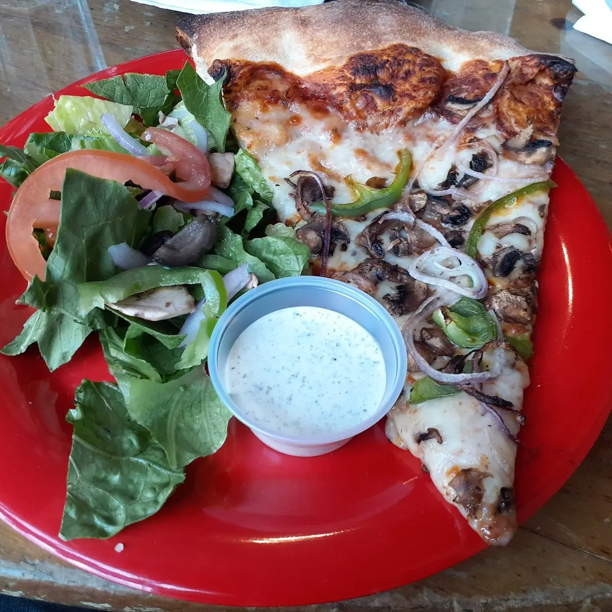 Veggie Pizza Slice