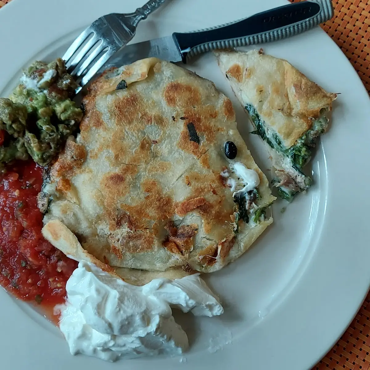 Duck Confit Quesadilla
