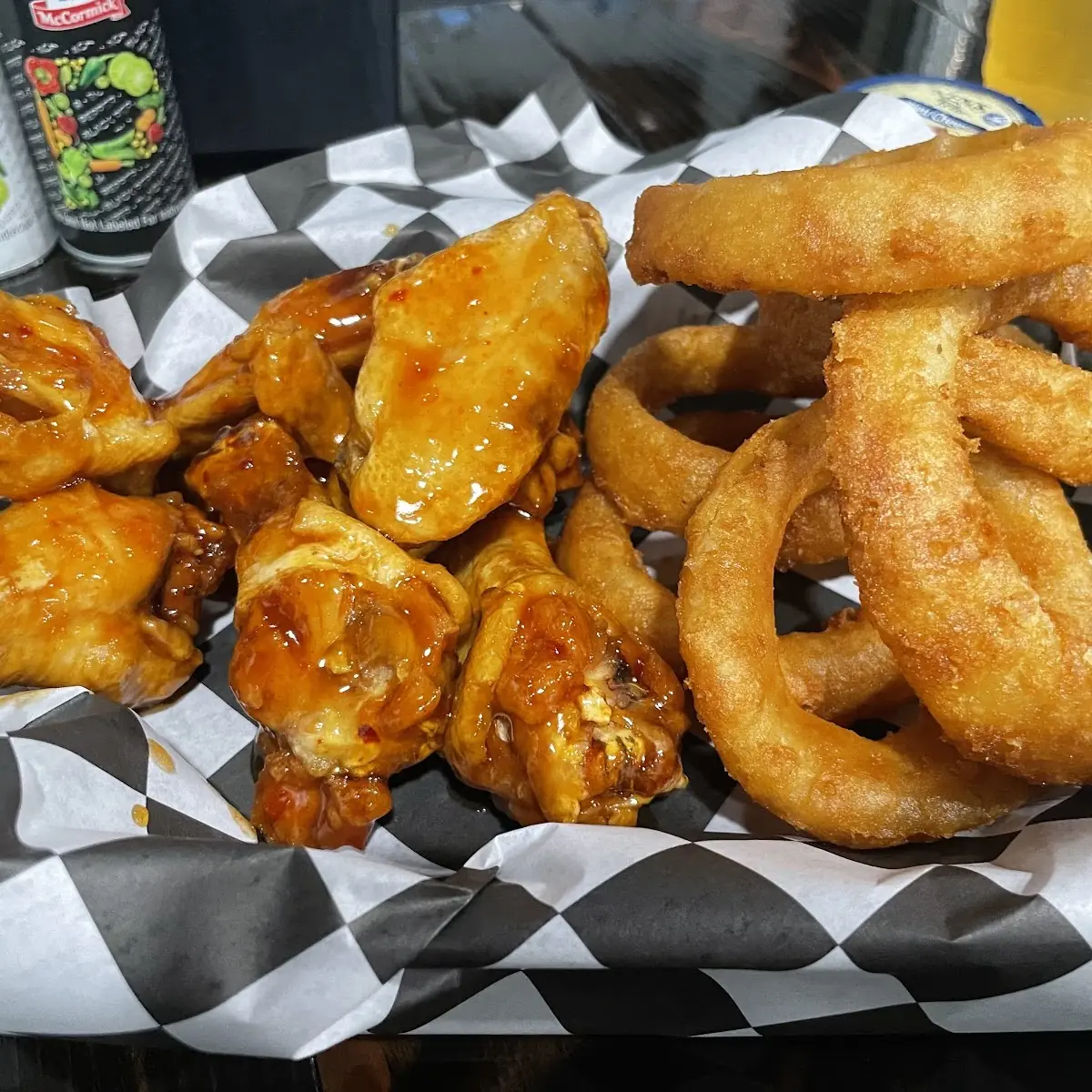 Hot Wings & Onion Rings