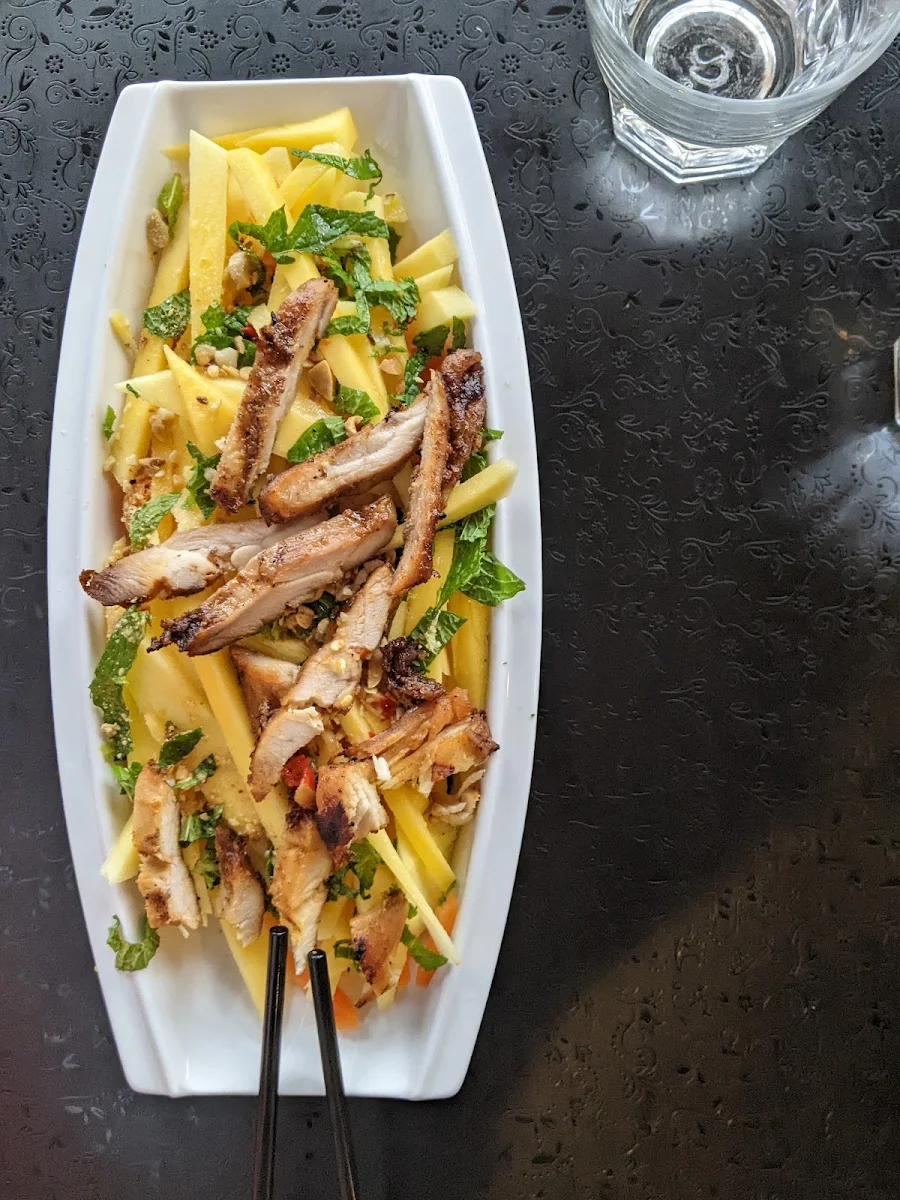 Mango Salad with Grilled Chicken, The Nguyen's Vietnamese Family Restaurant