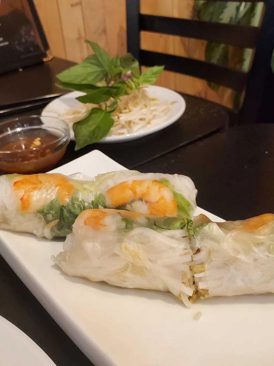 Shrimp Fresh Rolls, The Nguyen's Vietnamese Family Restaurant