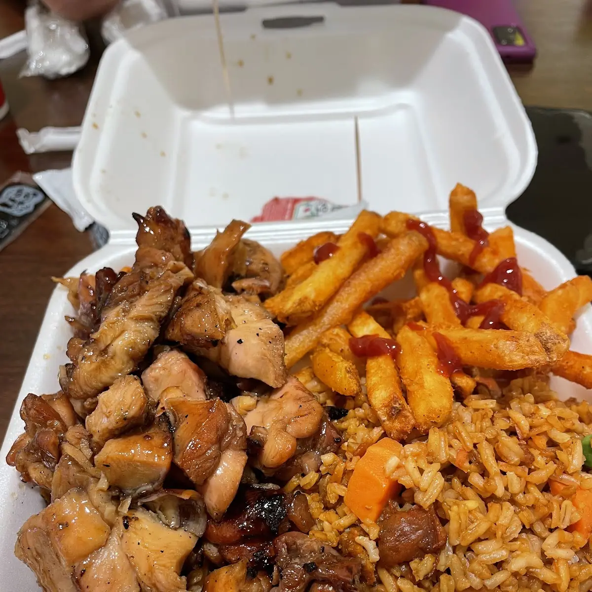Pollo Al Bourbon Bourbon Chicken
