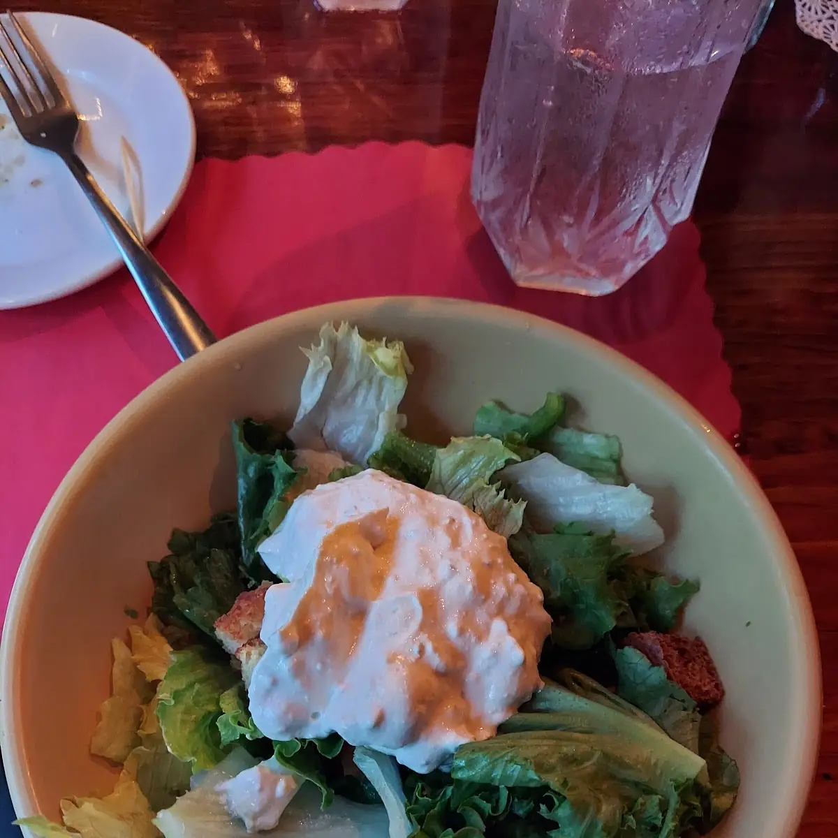 Served with House Salad