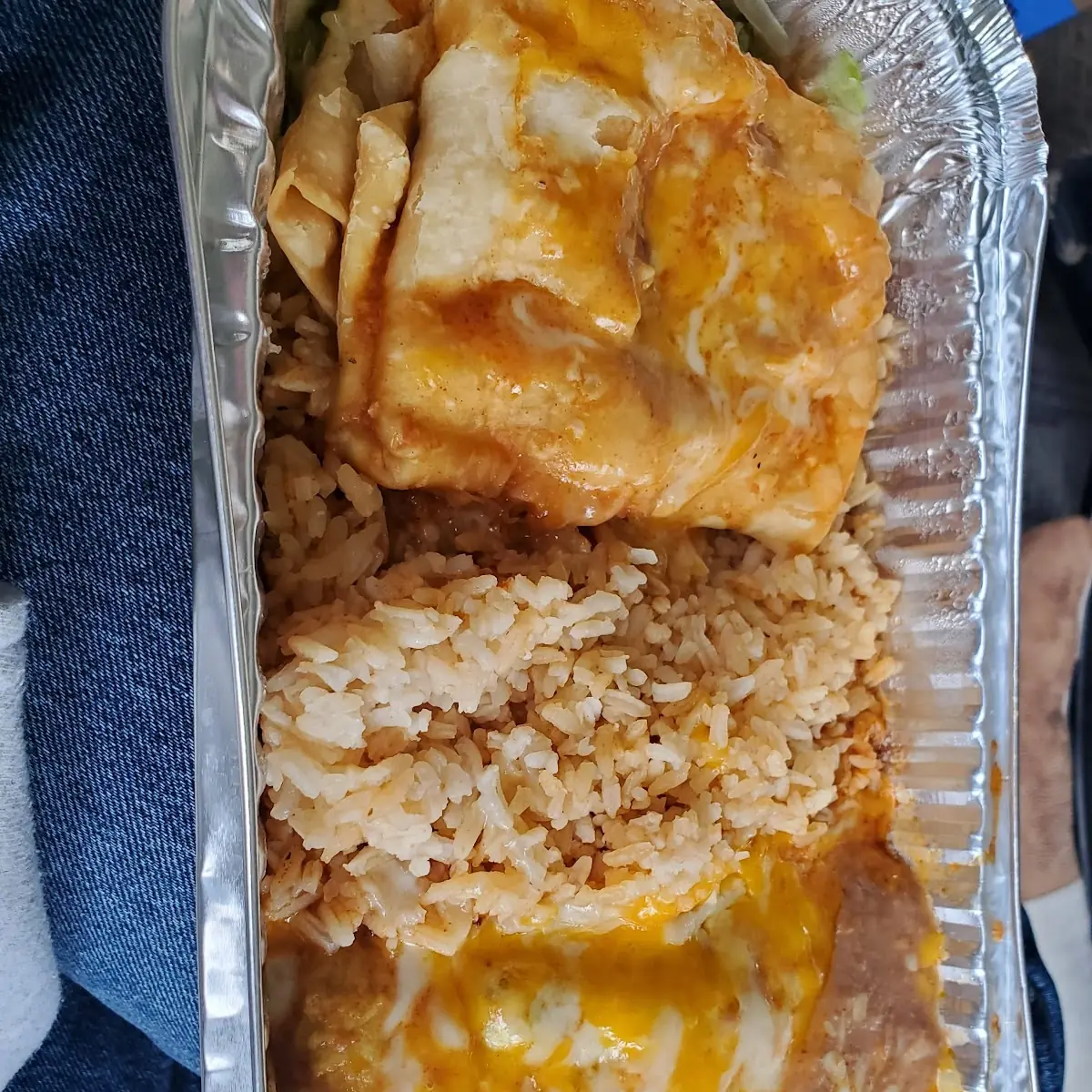 Chimichanga Lunch