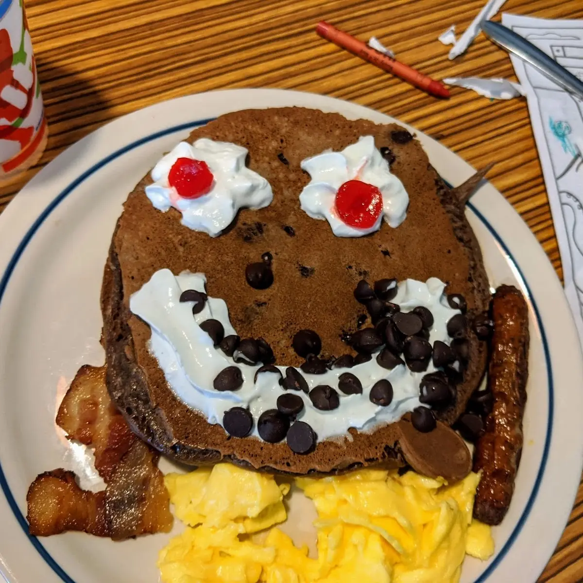 Funny Face Pancake Combo
