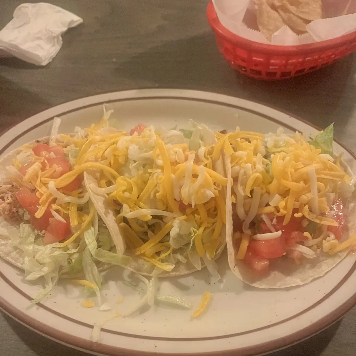 Shredded Chicken Taco