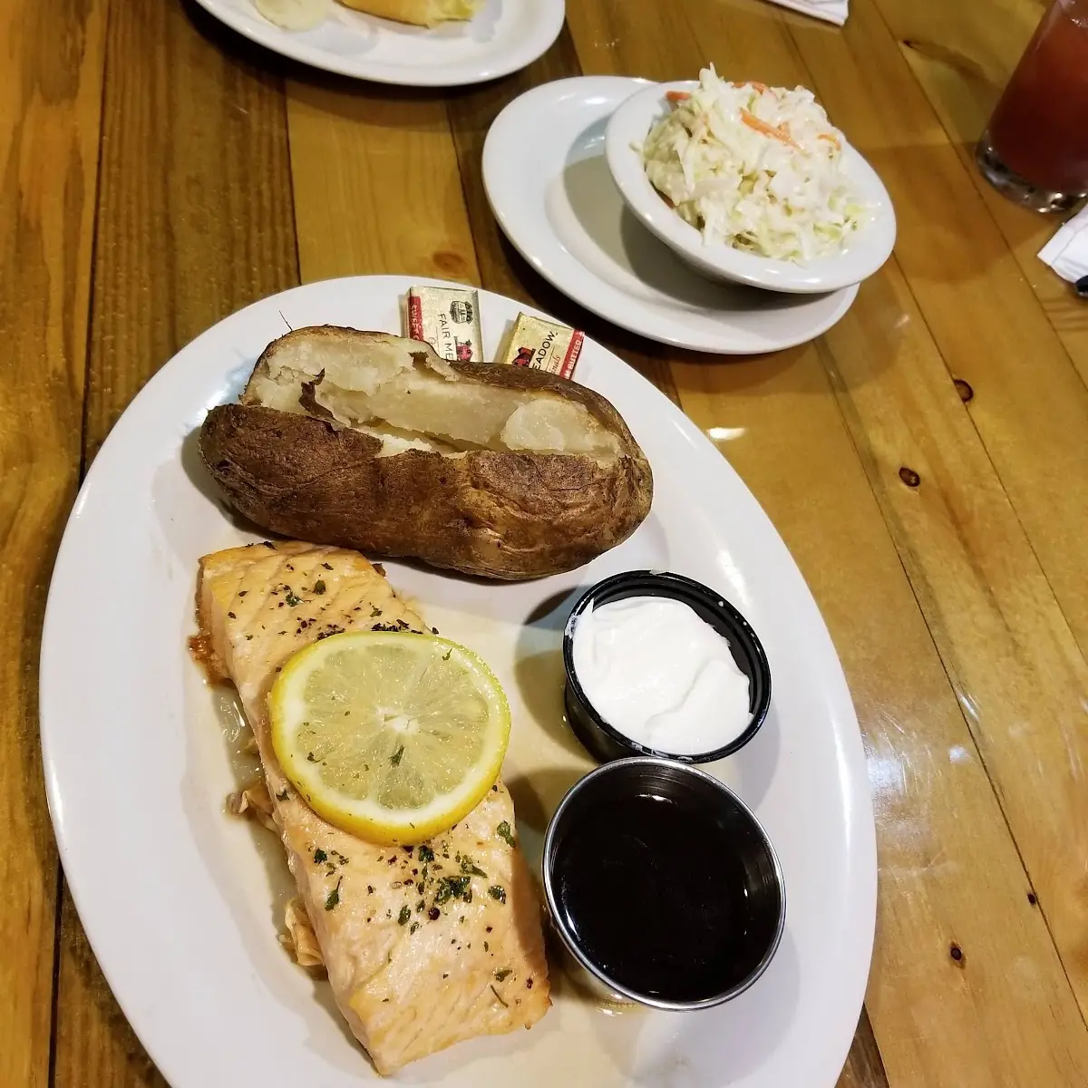 Honey Glazed Salmon