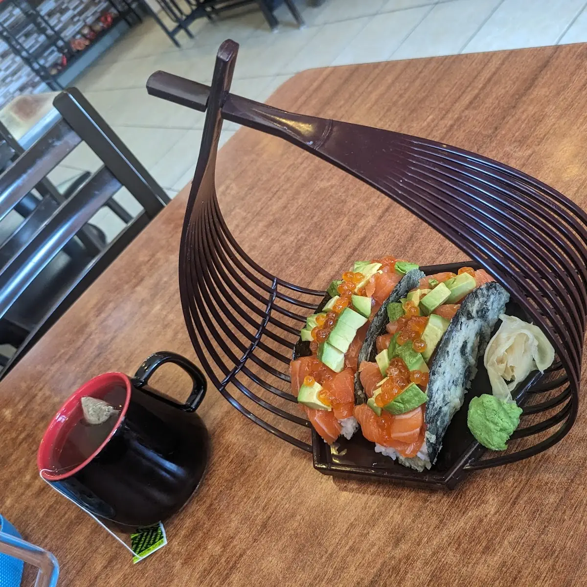 Salmon Sushi Tacos