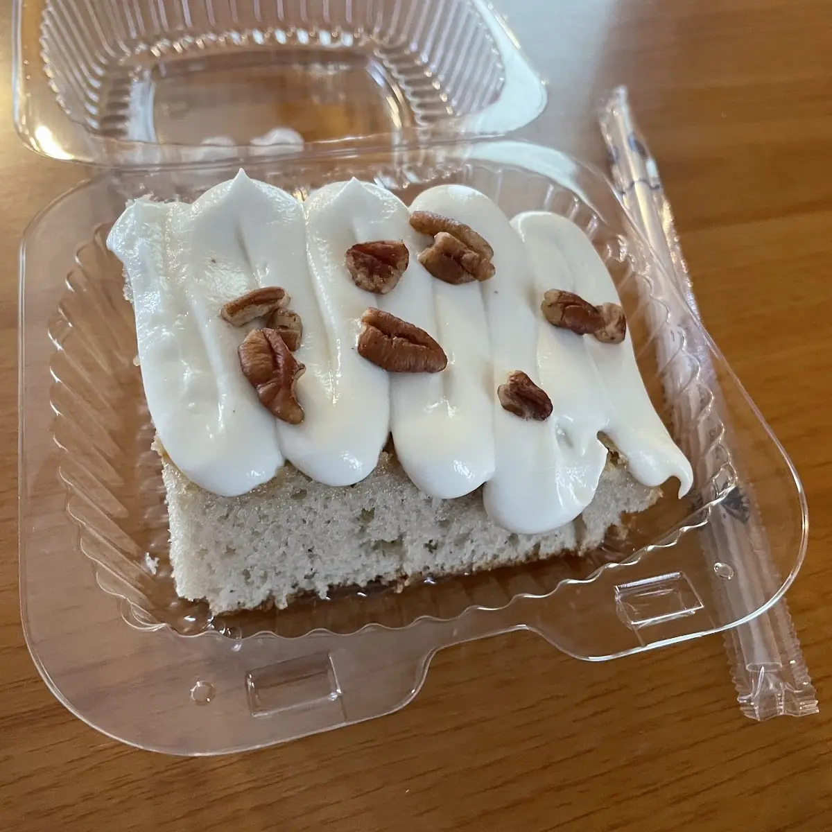 Butter Pecan Cake Slice