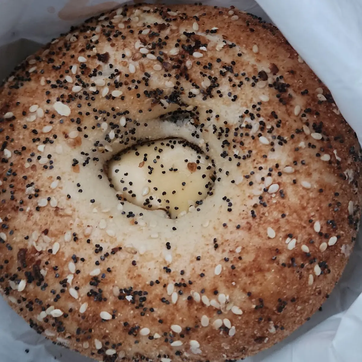 Bacon Egg and Cheese on Everything Bagel