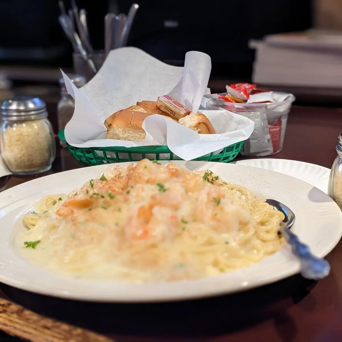 Shrimp Alfredo