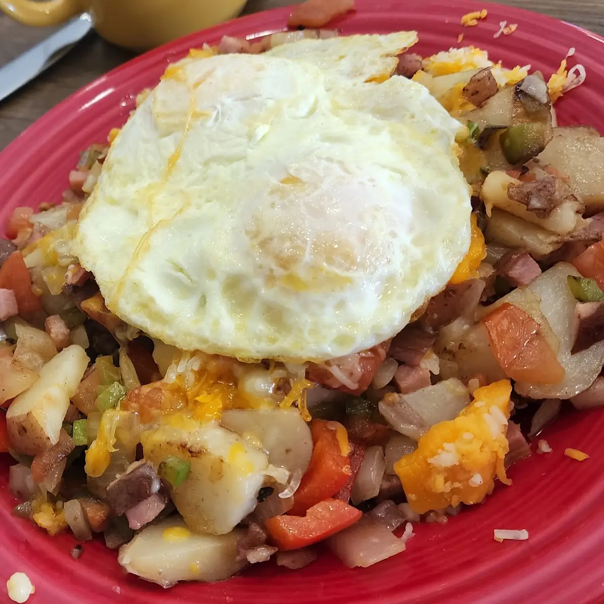 Eggs and Sauteed Mushrooms