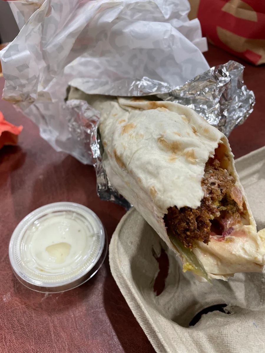 Minced Beef & Lamb Kefta Wrap