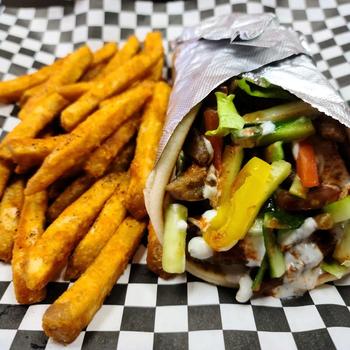 Lamb Gyro Wrap